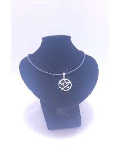 Pendentif Pentagramme en Argent - Encens.fr