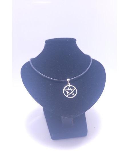Pendentif Pentagramme en Argent - Encens.fr