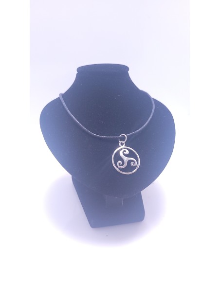 Pendentif Triskel en Argent - Encens.fr