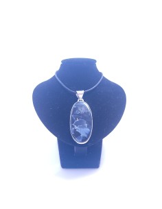 Pendentif cerclé argent en Pietersite 8g - Encens.fr