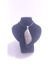 Pendentif cerclé argent en Jaspe impérial 18g - Encens.fr