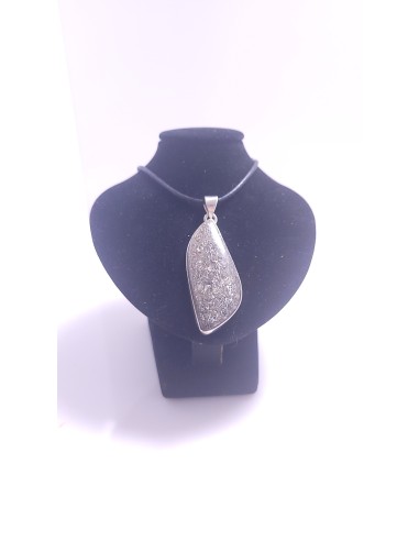 Pendentif cerclé argent en Jaspe impérial 18g - Encens.fr