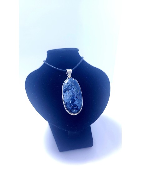 Pendentif cerclé argent en Pietersite 13g - Encens.fr