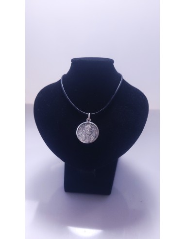 Pendentif Padre Pio en Argent - Encens.fr