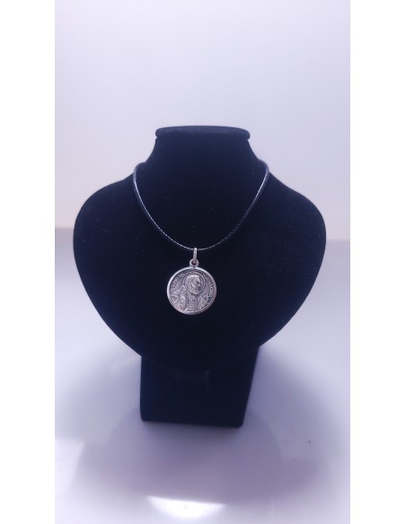 Pendentif Padre Pio en Argent - Encens.fr