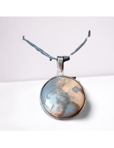 photo d'un pendentif en Pyrite gold apache