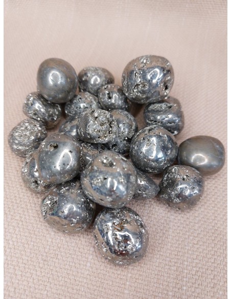 Pyrite en Pierre roulée 5/6 cm - Encens.fr