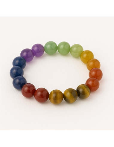 Photo de Bracelet des 7 chakras - Encens.fr - Boutique ésotérique en ligne - vente de Bracelet des 7 chakras