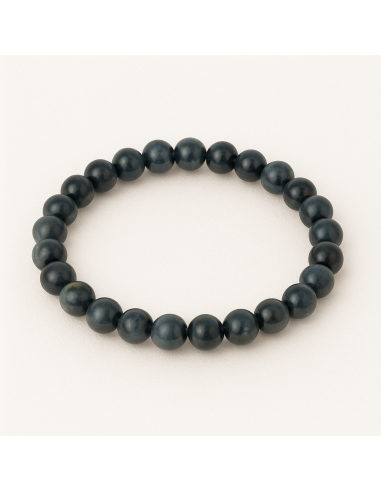 Photo de Bracelet 6 mm en oeil de faucon - Encens.fr - Boutique ésotérique en ligne - vente de Bracelet 6 mm en oeil de faucon