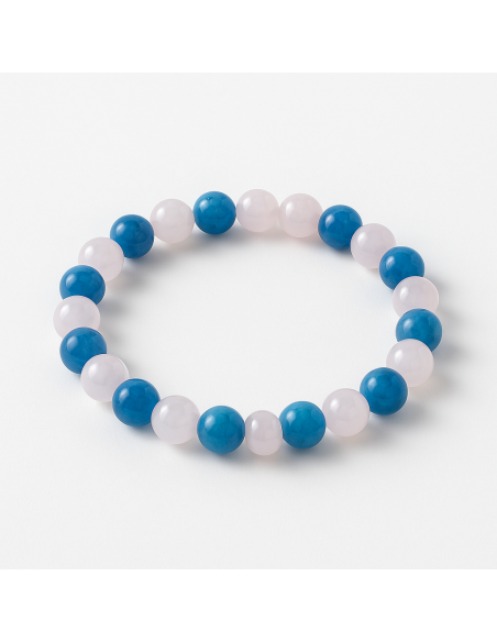 Bracelet 8mm Cœur et Esprit