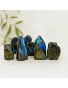 Lot de blocs de Labradorite 250g