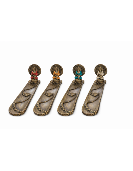Porte Encens Bouddha 5 Bâtons – Ambiance Zen Multicolore