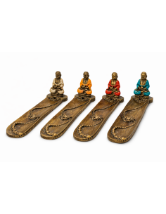 Porte encens Bouddha 5 Bâtons – Support Encens Zen