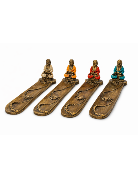 Porte encens Bouddha 5 Bâtons – Support Encens Zen