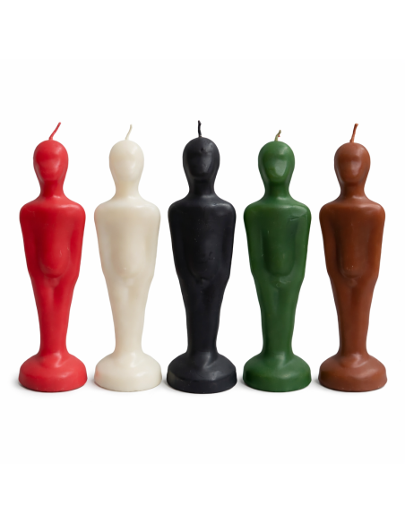 Bougie Dagyde Homme 19 cm – Rituel Spirituel Puissant Couleur au Choix