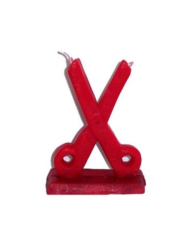 Bougie Ciseaux – Rituel Ésotérique pour Couper les Énergies Négatives