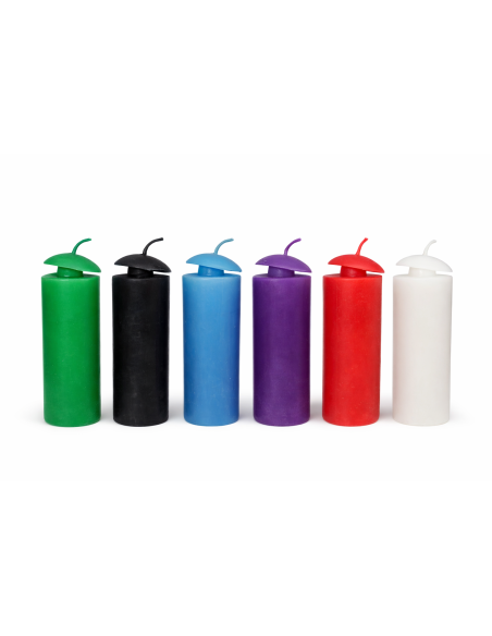 Bougie Torpedo Creuse à Personnaliser – Bougie Rituel Artisanale avec Couvercle