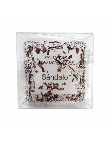 Bougie aux herbes Santal. Bougie Spirituelle de Purification et d’Élévation