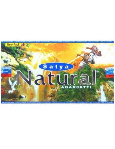 Photo de Boite d'encens 12 étuis de 15 grammes SATYA NATURAL - Encens.fr - Boutique ésotérique en ligne - vente de Boite d'encen