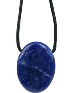 Photo de Pendentif percé en sodalite - Encens.fr - Boutique ésotérique en ligne - vente de Pendentif percé en sodalite