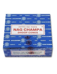 Photo de Encens Satya Nag champa en cône - Encens.fr - Boutique ésotérique en ligne - vente de Encens Satya Nag champa en cône