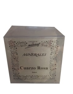 Bougie minérale au quartz rose - Créez une ambiance apaisante et favorisez l'amour et la guérison 2