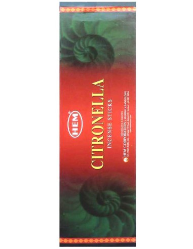 Photo de Encens HEM  citronelle - Encens.fr - Boutique ésotérique en ligne - vente de Encens HEM  citronelle
