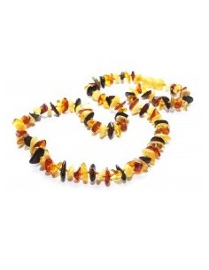 Photo de Collier en chips d'ambre de la Baltique de 30 cm - Encens.fr - Boutique ésotérique en ligne - vente de Collier en chips