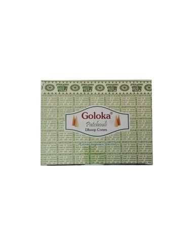 Photo de Encens  en cône GOLOKA patchouli - Encens.fr - Boutique ésotérique en ligne - vente de Encens  en cône GOLOKA patchouli