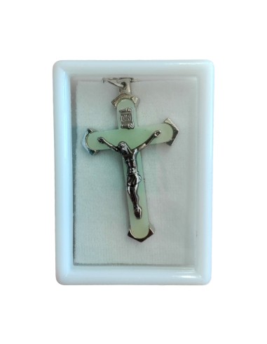 Photo de Porte clef  phosporescente Croix - Encens.fr - Boutique ésotérique en ligne - vente de Porte clef  phosporescente Croix