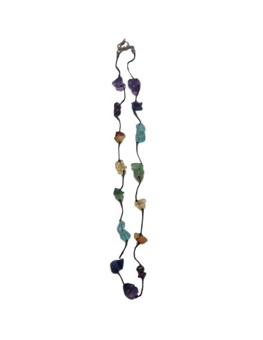 Photo de Parure chips 7 chakras - Encens.fr - Boutique ésotérique en ligne - vente de Parure chips 7 chakras