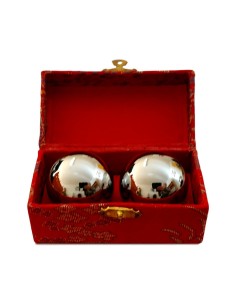 Photo de Coffret boules de relaxation argentées - Encens.fr - Boutique ésotérique en ligne - vente de Coffret boules de relaxati 2