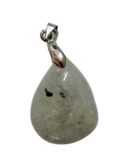 Pendentif avec bélière en pierre de lune - grand modèle