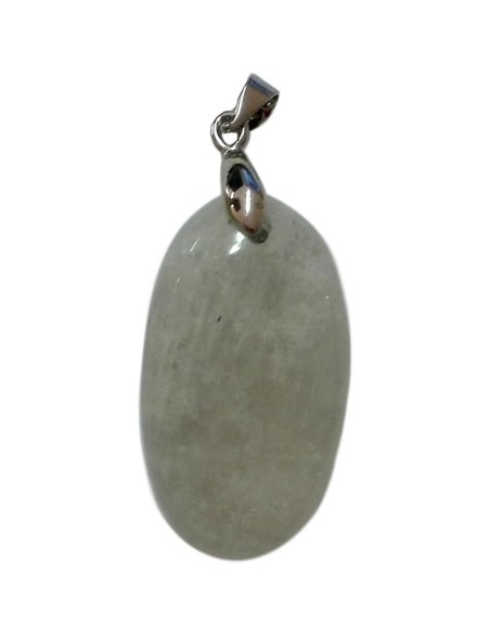 Photo de Pendentif oval avec bélière en pierre de lune - petit modèle - Encens.fr - Boutique ésotérique en ligne - vente de Pend