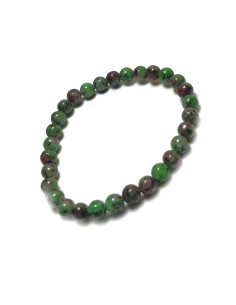 Photo de Bracelet 4 mm en rubis zoisite - Encens.fr - Boutique ésotérique en ligne - vente de Bracelet 4 mm en rubis zoisite