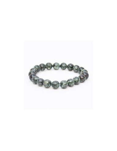 Photo de Bracelet 8 mm en séraphinite - Encens.fr - Boutique ésotérique en ligne - vente de Bracelet 8 mm en séraphinite