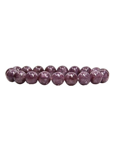 Photo de Bracelet 4 mm en lépidolite - Encens.fr - Boutique ésotérique en ligne - vente de Bracelet 4 mm en lépidolite