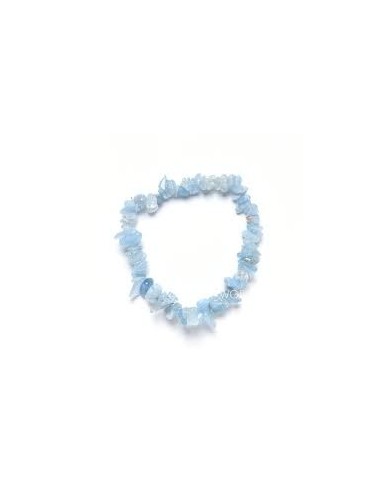 Photo de Bracelet baroque en Béryl bleu - Encens.fr - Boutique ésotérique en ligne - vente de Bracelet baroque en Béryl bleu