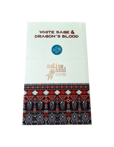 Photo de Encens Native Soul White sage et Dragon's blood - Encens.fr - Boutique ésotérique en ligne - vente de Encens Native Sou