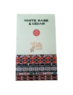Photo de Encens Native Soul White sage et Cedar - Encens.fr - Boutique ésotérique en ligne - vente de Encens Native Soul White s