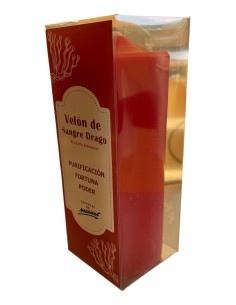Photo de Bougie artisanale aromatisée au sang dragon - Encens.fr - Boutique ésotérique en ligne - vente de Bougie artisanale aro