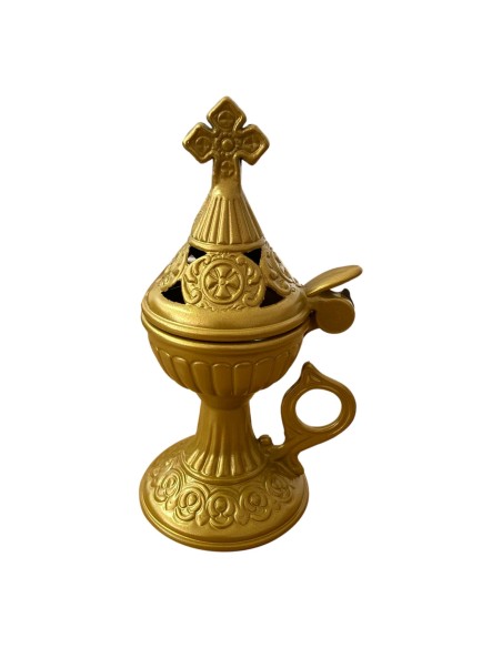 Photo de Encensoir orthodoxe petit modèle - Encens.fr - Boutique ésotérique en ligne - vente de Encensoir orthodoxe petit modèle