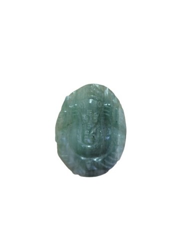 Palet gravé Ganesh en Aventurine