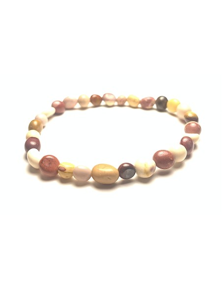 Bracelet en Mokaite - Lithothérapie | Encens.fr