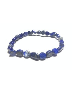 Bracelet nugget en Sodalite - Lithothérapie | Encens.fr