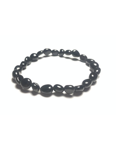 Bracelet nugget en Obsidienne oeil céleste - Minéraux | Encens.fr