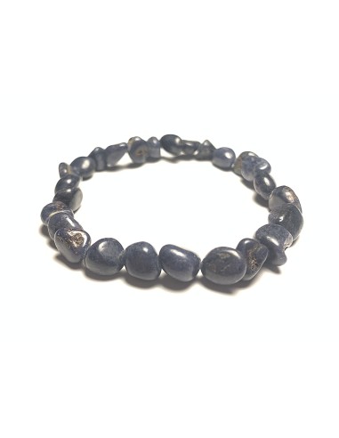 Bracelet nugget en Saphir - Lithothérapie | Encens.fr