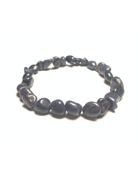 Bracelet nugget en Saphir - Lithothérapie | Encens.fr