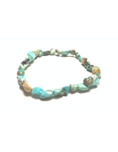 Bracelet nugget en Turquoise - Lithothérapie | Encens.fr