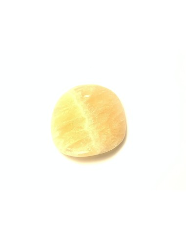 Pendentif pétale en Calcite jaune - Encens.fr | Minéraux